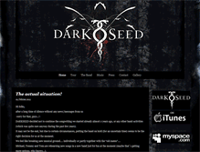 Tablet Screenshot of darkseed.com